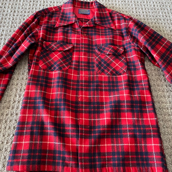 Pendleton Shirts Vintage Pendleton Wool Flannel Size Xl Poshmark
